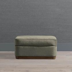 Esme Ottoman - Frost Crypton Wayland Performance - Frontgate