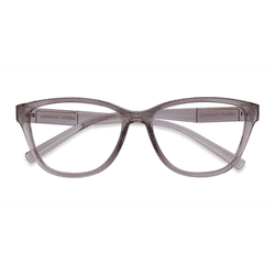 Unisex s horn Shiny Transparent Brown Eco Friendly,Plastic Prescription eyeglasses - Eyebuydirect s Armani Exchange AX3111U