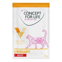 24x85g Beef Urinary Concept for Life Veterinary Wet Cat Food