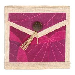 My Pink Journey,'Eco-Friendly 35-Page Natural Fiber Notebook in Pink'