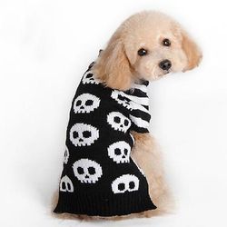Cane Gatto Maglione Moda Cool Inverno Caldo Traspirante Morbido Lavabile Confortevole All'aperto Halloween Casual Quotidiano Abbigliamento per Cani for Bichon Frisé Volpino di Pomerania Cucciolo