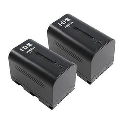 JVC SSL-JVC50 7.4V IDX Lithium-Ion Battery for JVC Camcorders (2-Pack) SSL-JVC50