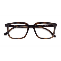 Unisex s square Tortoise Plastic Prescription eyeglasses - Eyebuydirect s Ray-Ban RB7239 Alain
