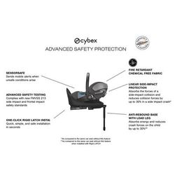 Cybex Cloud T SensorSafe Infant Car Seat - Mirage Grey