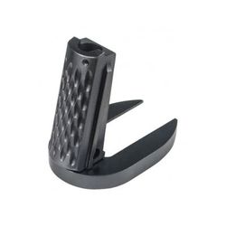 Fusion Firearms 1911 Mag-well Mainspring Housing Officer Chain Link Silver 1911-MSH-27-15
