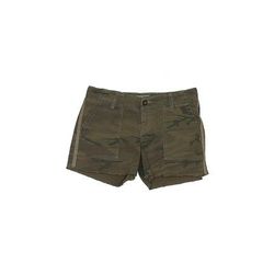 Lucky Brand Khaki Shorts: Green Camo Bottoms - Women's Size 27