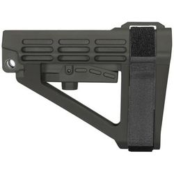 SB Tactical SBA4 5 Position Adjustable Rifle Brace Stealth Gray SBA4X-03M-SB