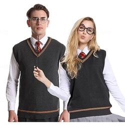Strega Costumi da mago Harry il Magico Felpa Gilet in maglia Festa in maschera for Per uomo Per donna Ragazzi Adulti Bambini Natale Carnevale Mascherata Abbigliamento Quotidiano Addio al Nubilato