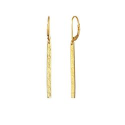 Elli - Orecchini pendenti a barretta in Argento Sterling 925 look Geo antico vintage 1 pieces female
