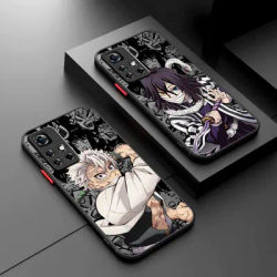 Anime Demon Slayer Phone Case For Samsung S24 S23 S22 S21 S20 S10 FE Note20 Note10 Plus Ultra Lite 5G Matte Transparent Cover