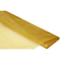 Tissu organza "Delhi", or brillant