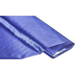 Tissu satin uni "Gala", bleu azur