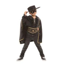 Déguisement "petit chasseur de bandits Don Diego" pour enfants