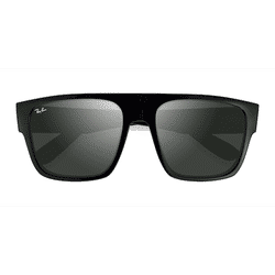 Unisex s square Black Plastic Prescription sunglasses - Eyebuydirect s Ray-Ban RB0360S Drifter