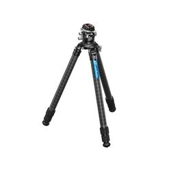 Leofoto LM-403C X Version Tripod w/ 75mm Bowl/Platform LH Ballhead Set Black LM-403CX+LH-55LR