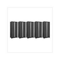 NewAge Garage Cabinets 5 x BOLD Series Grey 30-Inch RTA Locker