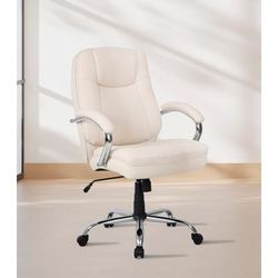 500 lbs. Weight Capacity Womens Office Chair by BrylaneHome in Ice