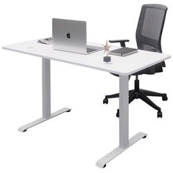 Electric Adjustable Desk by BrylaneHome in White