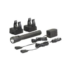 Streamlight PolyStinger LED HAZ-LO Industrial Safety Flashlight 120V AC Steady Charge Cord Black 76443