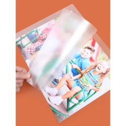 100pcs 50 mic A4 Thermal Laminating Film PET For Photo Files Card Picture Lamination Film Plastic Plastifieuse Protecting Layer