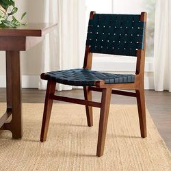 Sabino Side Chair - Navy - Grandin Road