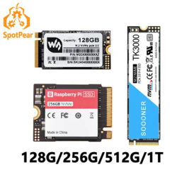 Raspberry Pi5 SSD 2280/2242 128/256/512GB 1TB PCIe to M.2 NVMe Solid State Drive