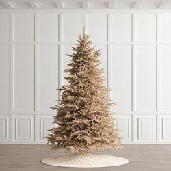 7.5 ft. Christmas Tree - Diamond Dust Champagne Tree - Premium Artificial Christmas Tree - Frontgate