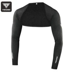 TOSUOD Men’s Ice Silk Sun Protection Shawl Arm Sleeves, UPF 50+ UV Block Integrated Cycling Arm Cover