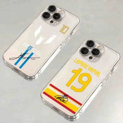 FootBall Number Phone Case For Xiaomi Redmi Note 13 12 12C 11 10 10C 13C 10s 9 9s 9A 9T 9C 8 7 Pro Max 4G 5G M-messi-CR77 Cover