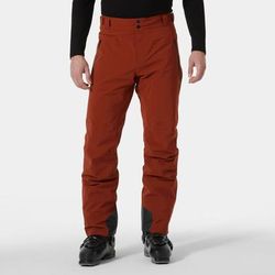 Helly Hansen Men's Alpha Lifaloft Lightweight Mountain Ski Trousers Red S