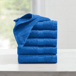 BH Studio 6-PC Wash Cloth Set by BH Studio in Cobalt