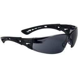 Bolle Rush+ Small Safety Glasses Matte Black Frame Smoke BSSI Lens PSSRUSP4442B