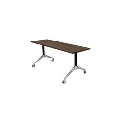 Solid Wood Flip Top Training Table - 71" x 24" Table