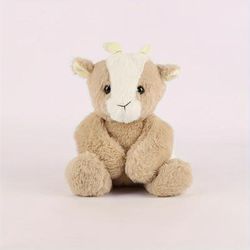 TEMU 36cm/14.17in Cute Goat Plush Toys, Soft Sheep Filled Animal Plush Doll, Birthday Gift, Christmas Easter Gift