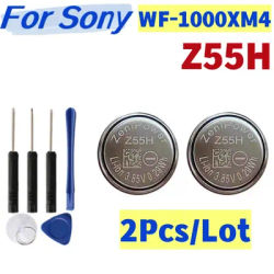 2 pièces/lot nouveau Z55H remplacement ZeniPower CP1254 1254 pour Sony WF-1000XM4 Xfigured Bluetooth casque batterie 3.85V 75mAh Z55H