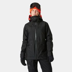 Helly Hansen Women's Powderqueen 3.0 Durable Ski Jacket Black L