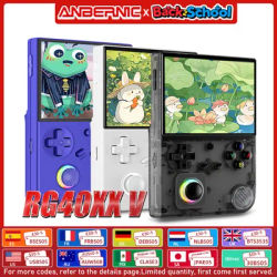 ANBERNIC RG 40XXV 64 Bit Linux Retro Handheld Game Console 4.0'' IPS Screen Supports 5G WiFi Bluetooth HD-Support Output RG40XXV