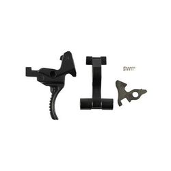 HIPERFIRE XAK T1 Tabbed Flat Single-Stage AK Trigger 2lb Pull Weight Black XAKT1