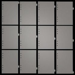 TEMU 6 Or 12pcs A5 Binder Dividers With 6 Tabs Transparent Plastic Binder Index Dividers 6 Ring File Separators Page Dividers