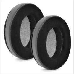 Headphone Ear Pads Earphone Headphone Ear Pads Round PU Leather Ear Cushions For CORSAIR HS35 HS40