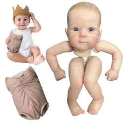 Reborn Toddler Simulated Toddler Doll Realistic Party Gag Joke Toys Silicone Doll With Soft Body For