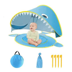 Kids Play Tent Compact Outdoor Tent Sun Shade For Girls Portable Kids Play House Tent With Built-in