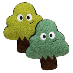 Tree Plush Toy 3D Christmas Tree Plush Toy 13.78inches Holiday Christmas Season Decor Cute Ornament