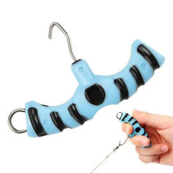 Fish Lure Drill Tool Knot Tester Fastener Tie Tester Tightener Tightener Rig Bait Terminal Tackle