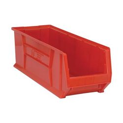 Quantum Food Service QUS973 RD Hulk Stack Shelf Container - 29 7/8" x 11", Red