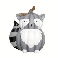 TEMU Decor Cute Pumpkin Fox Owl Animal Figurines Desk Decorations For Home Holiday Party