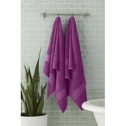BH Studio 2-Pc. Bath Towel Set by BH Studio in Grape