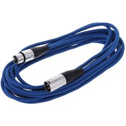 the sssnake SM6BL Mikrofonkabel blau