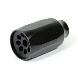 Kaw Valley Precision 2.25in Magnum Linear Compensator .223 Caliber 5.56mm 1/2x28 Threads per Inch Black Small KVP-MAG-2250