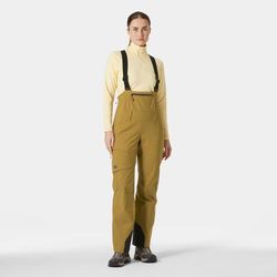 Helly Hansen Women’s Verglas Backcountry Ski Bib Trousers Brown L